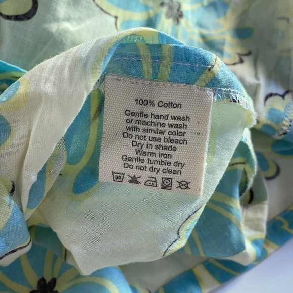 Gimaguas Womens Parati Floral Panal Printed Cotton Midi Dress Beach Cover New - Picture 9 of 16